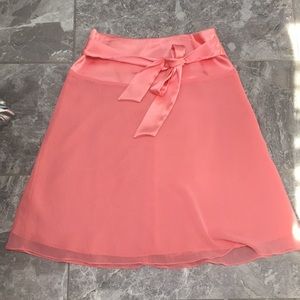Peach/ coral skirt